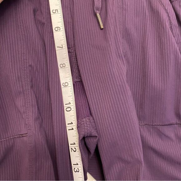 Lululemon Street To Studio Pant II Deep Zinfandel purple lightweight crop 6 - Picture 7 of 12